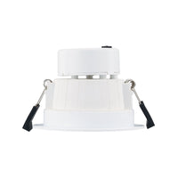 Thumbnail for Roystar 9W Dimmable LED Tri-Colour Downlight Flat Face with White Trim