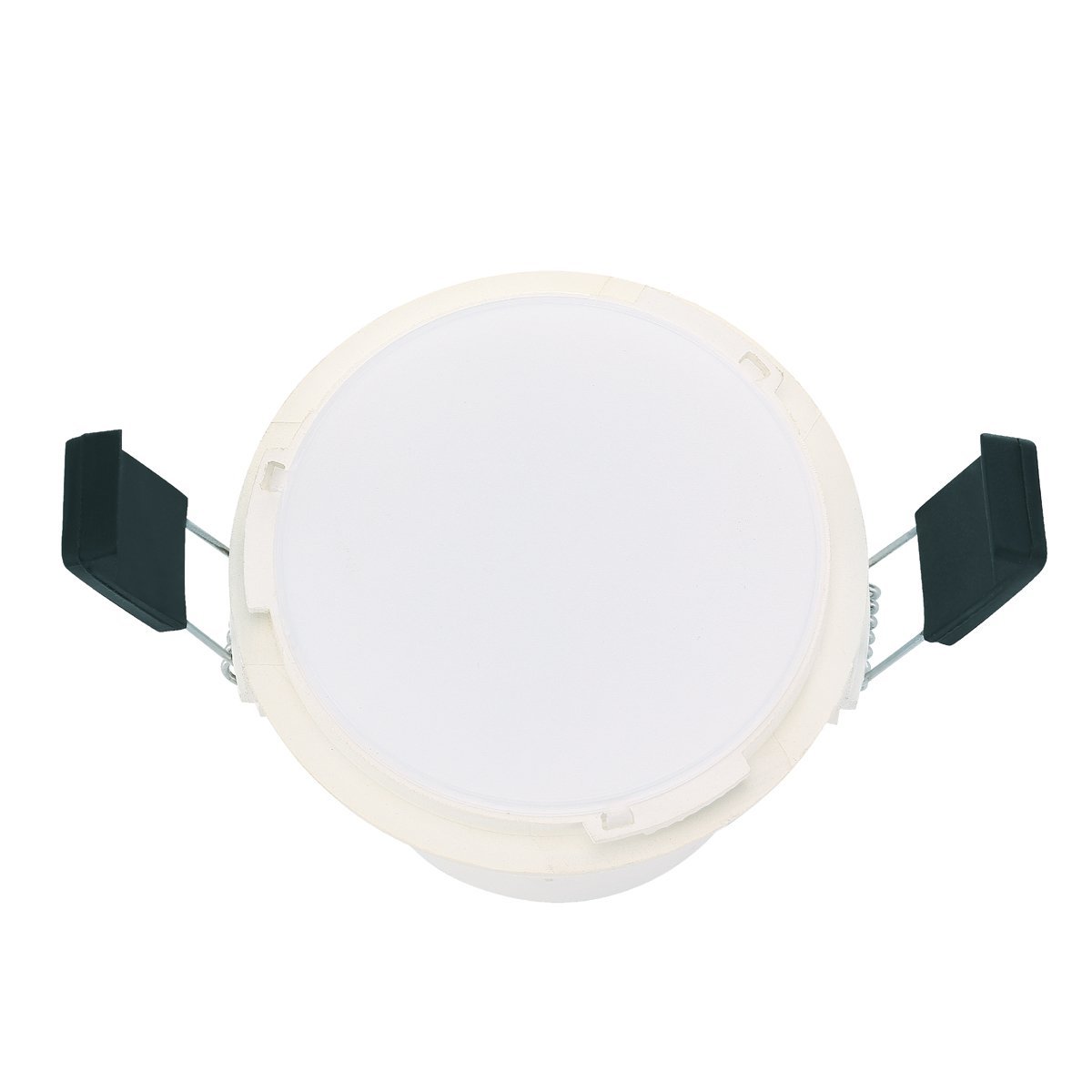 Roystar 9W Dimmable LED Tri-Colour Downlight Flat Face with White Trim