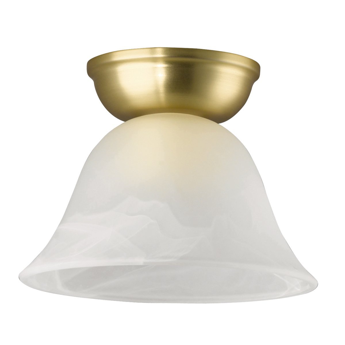 Murcia Small Alabaster DIY Batten Fix in Brass