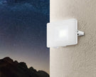 Faedo IP65 20W LED White Flood Light with Plug in Cool White