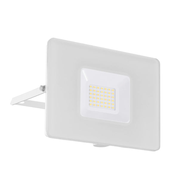Faedo IP65 30W LED White Flood Light with Plug in Cool White
