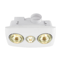 Thumbnail for Vesuvius 3 in 1 - 2 Heat, Exhaust Fan with LED Light in White