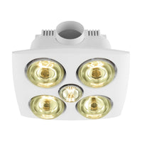 Thumbnail for Vesuvius 3 in 1 - 4 Heat, Exhaust Fan with LED Light in White