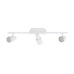 Davida 3 Light Matt White Adjustable GU10 LED Spotlight