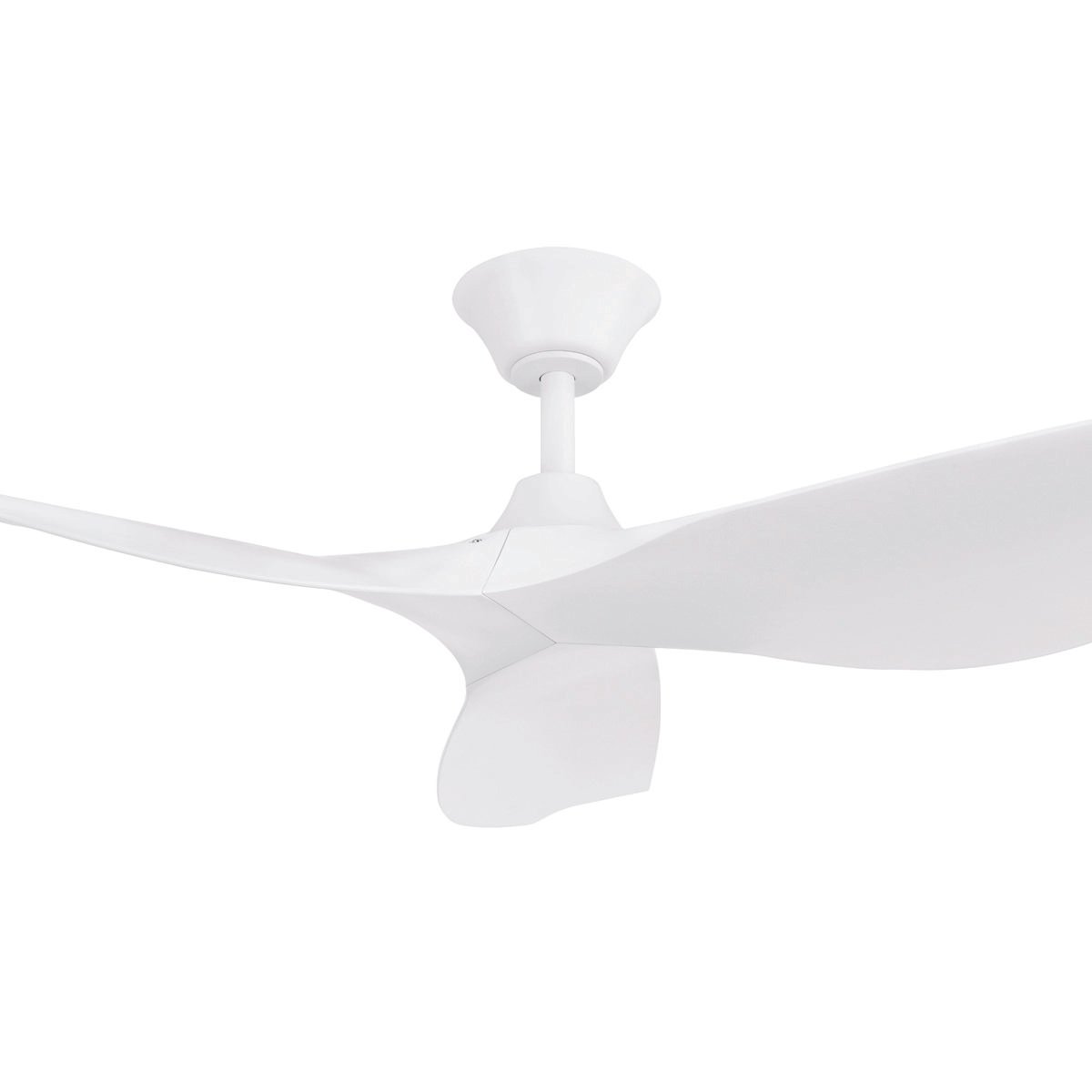 Eglo Cabarita Matt White 50" 3 Blade DC Indoor/Outdoor Ceiling Fan with Remote Control - 204351