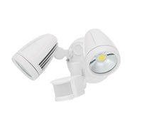 Thumbnail for Chopper 30W Tri Colour LED Double Adjustable IP54 White Exterior Spot Light with Sensor