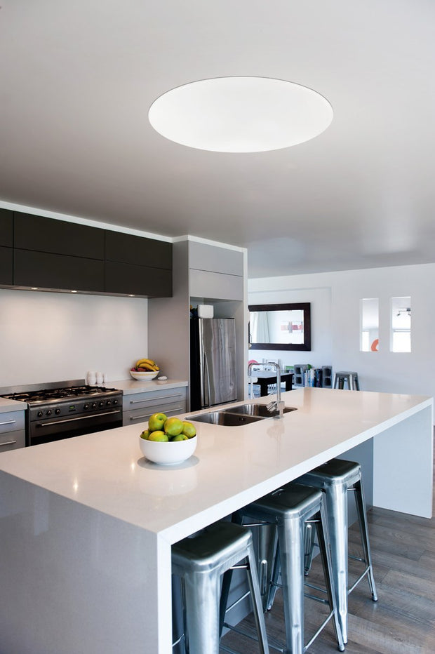 Diego 24W CCT LED Round Opal Oyster Light