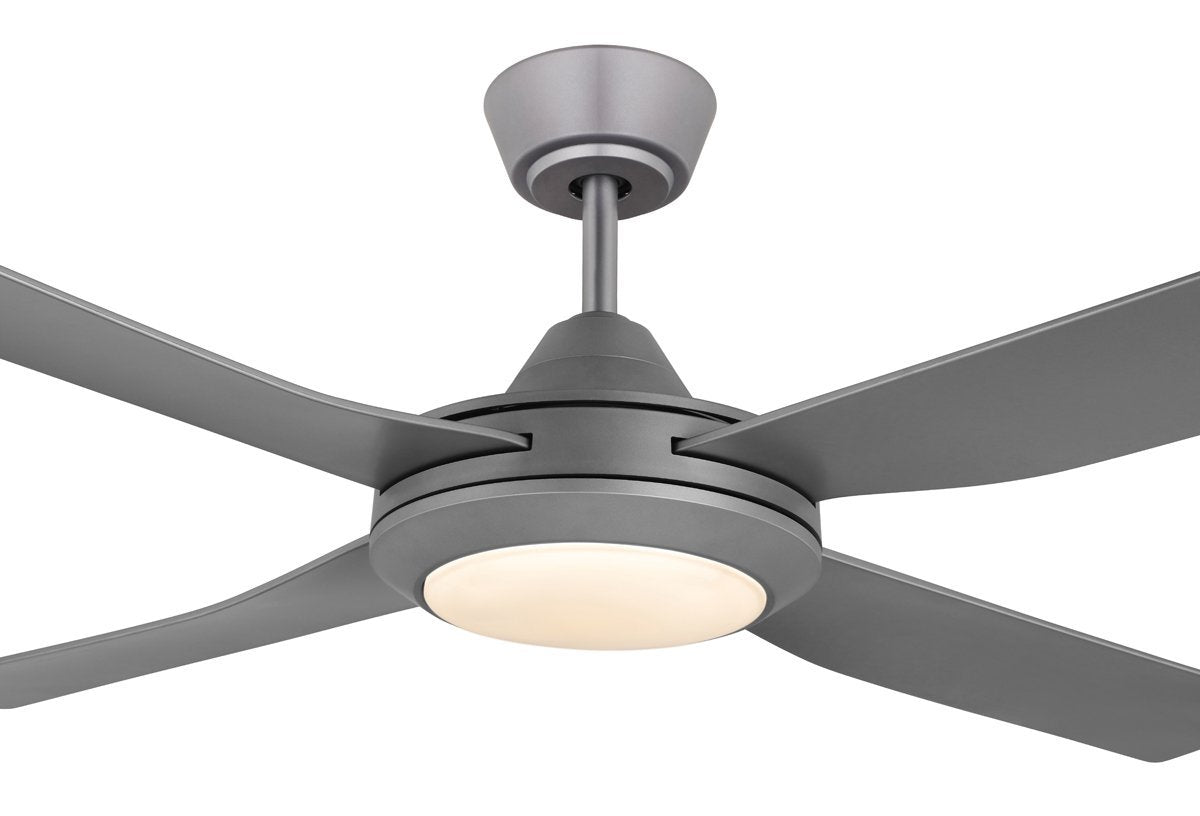 Titanium Eglo Bondi 48" (1220mm) ABS Indoor/Outdoor Ceiling Fan with 20W CCT LED Light