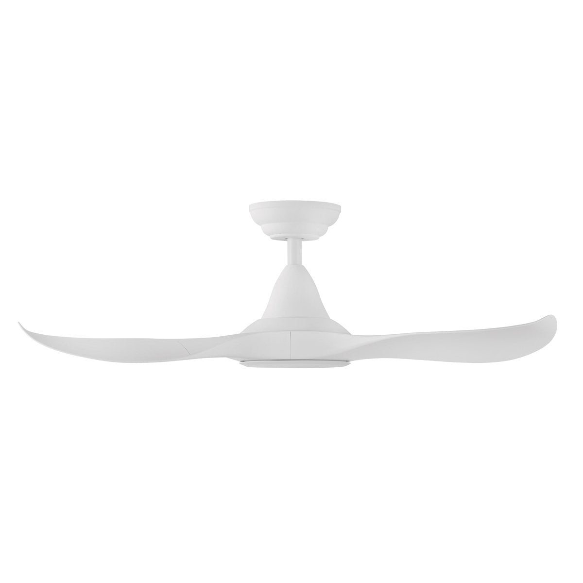 White Eglo Noosa 40" 3 Blade DC Indoor/Outdoor Ceiling Fan with 18W CCT Dimmable LED Light