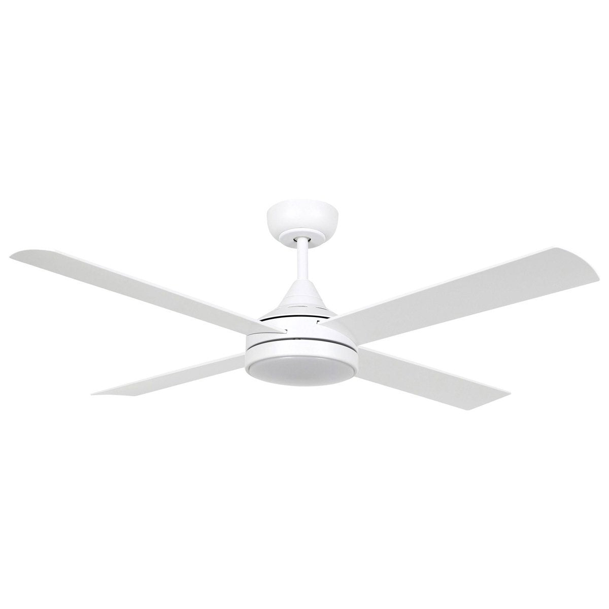 Stradbroke 48" (1220mm) DC Ceiling Fan with Tri-Colour LED Light in Matt White