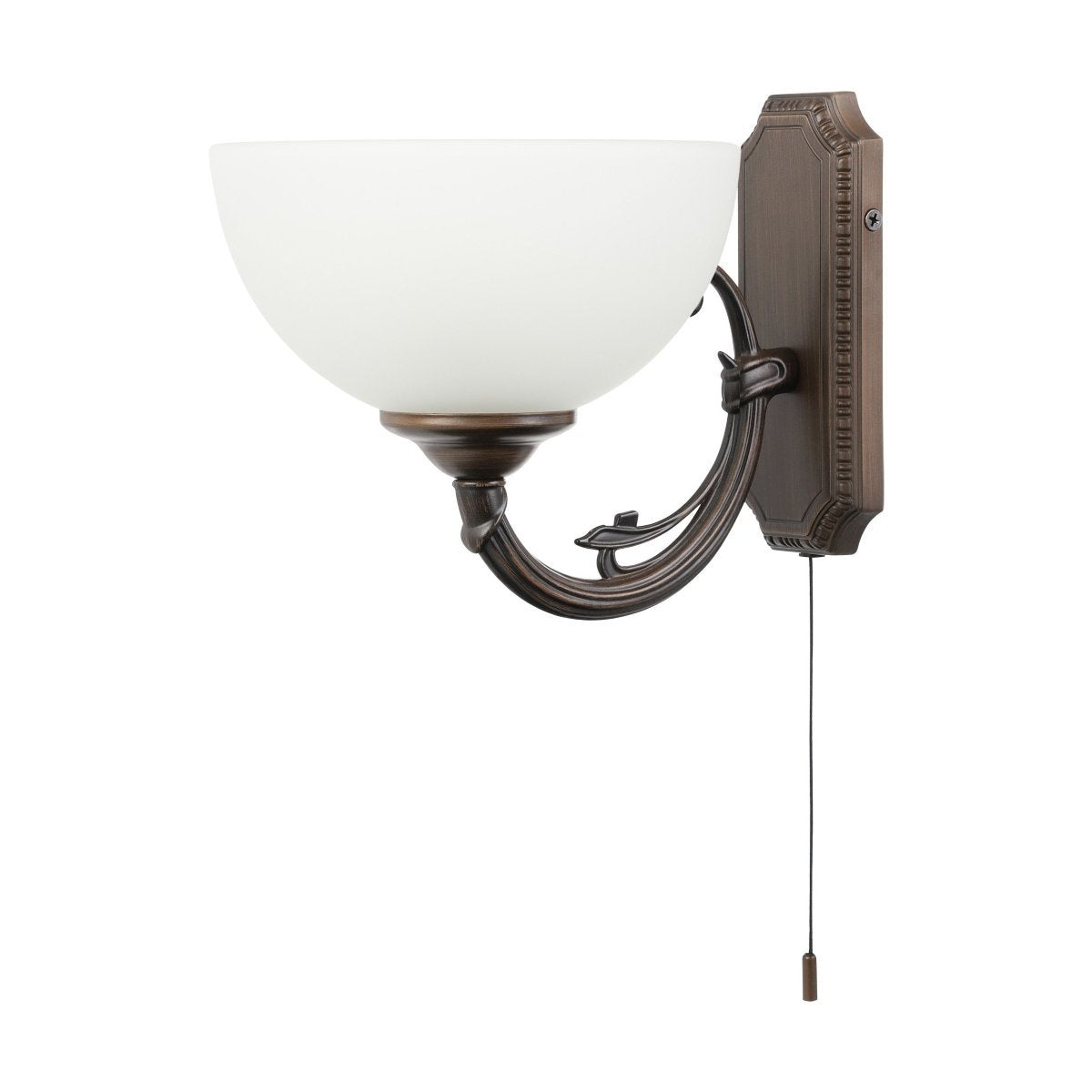 Savoy 1 Light Bronze Wall Light