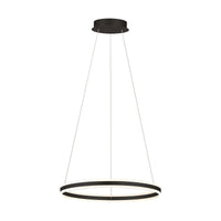 Thumbnail for Tonarella 78W LED Warm White Pendant Light in Black