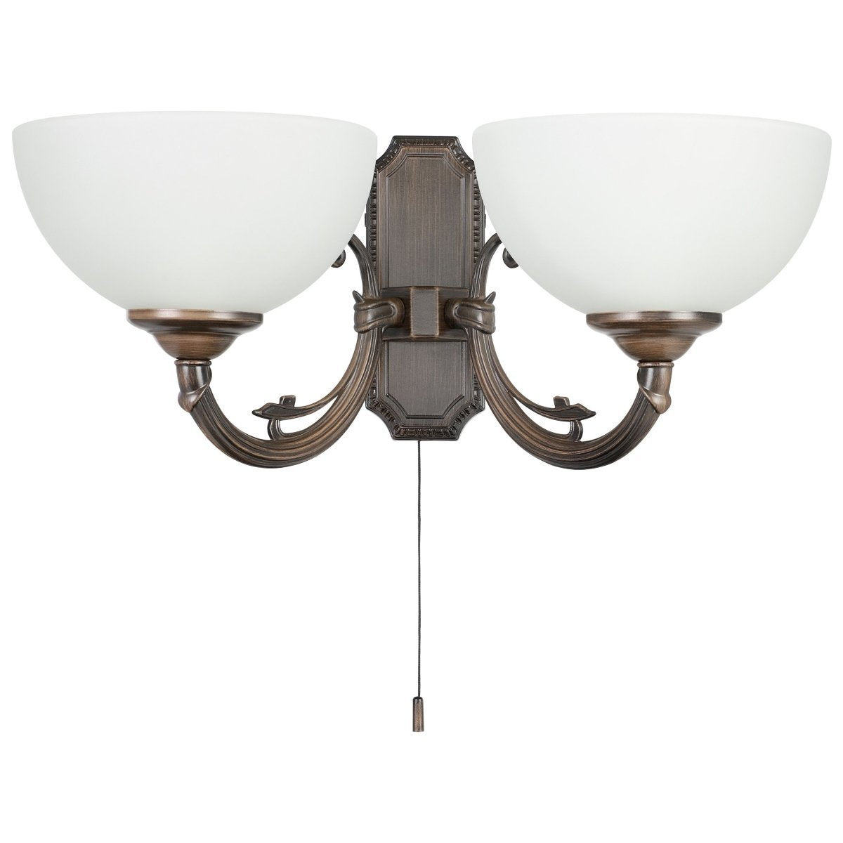 Savoy 2 Light Bronze Wall Light