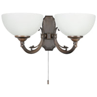 Thumbnail for Savoy 2 Light Bronze Wall Light
