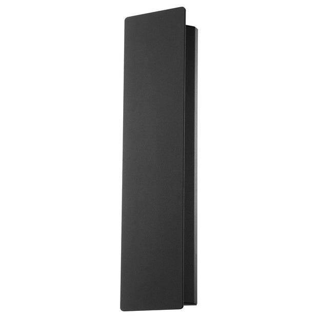 Zubialde 12W Black Warm White LED Wall Light
