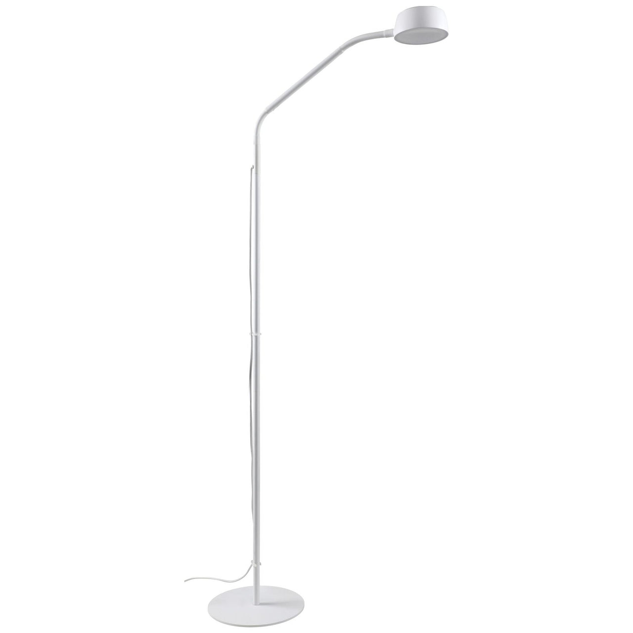 Ben 4.5watt Neutral White LED Floor Lamp in White