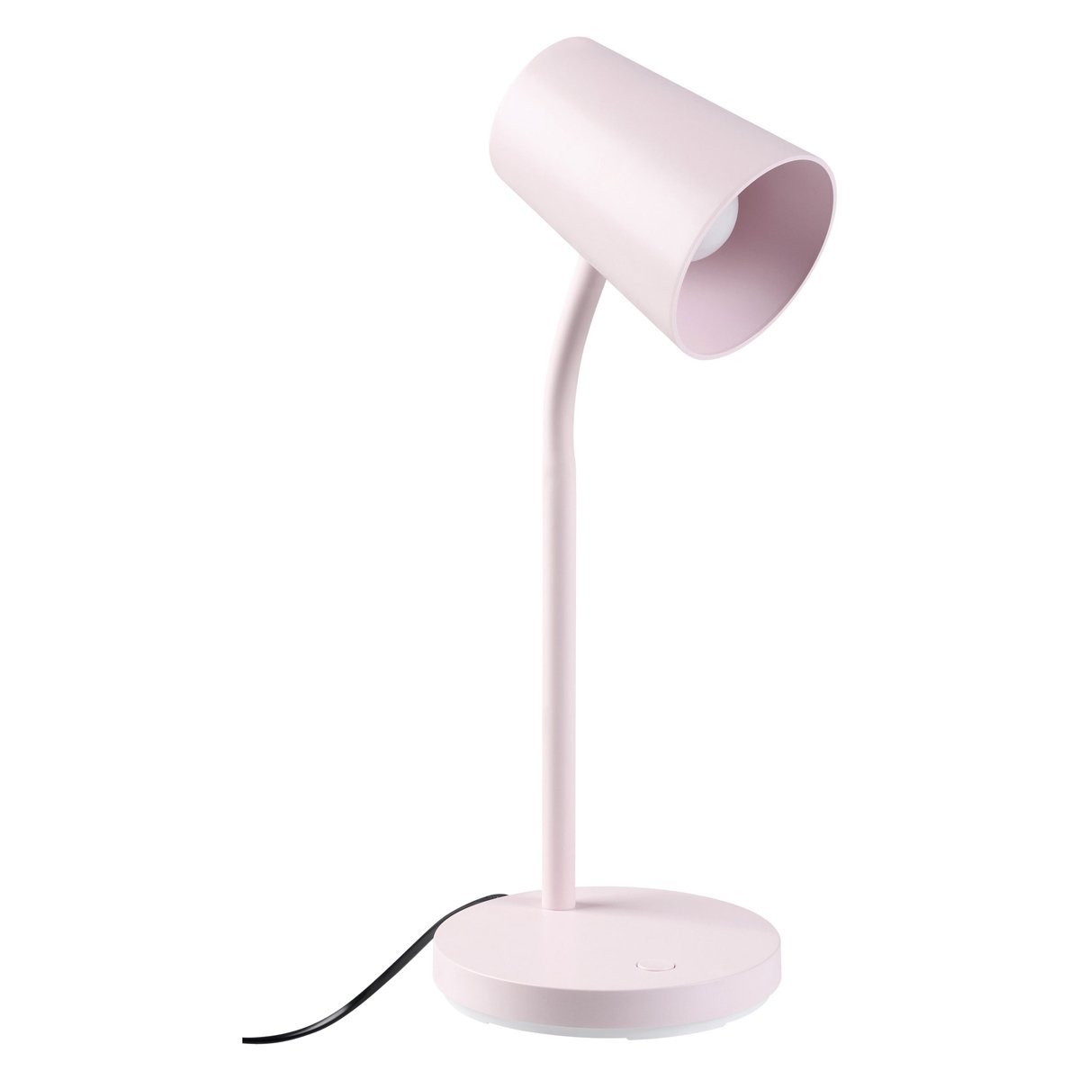 Jasper 1 Light Pastel Pink Desk Lamp