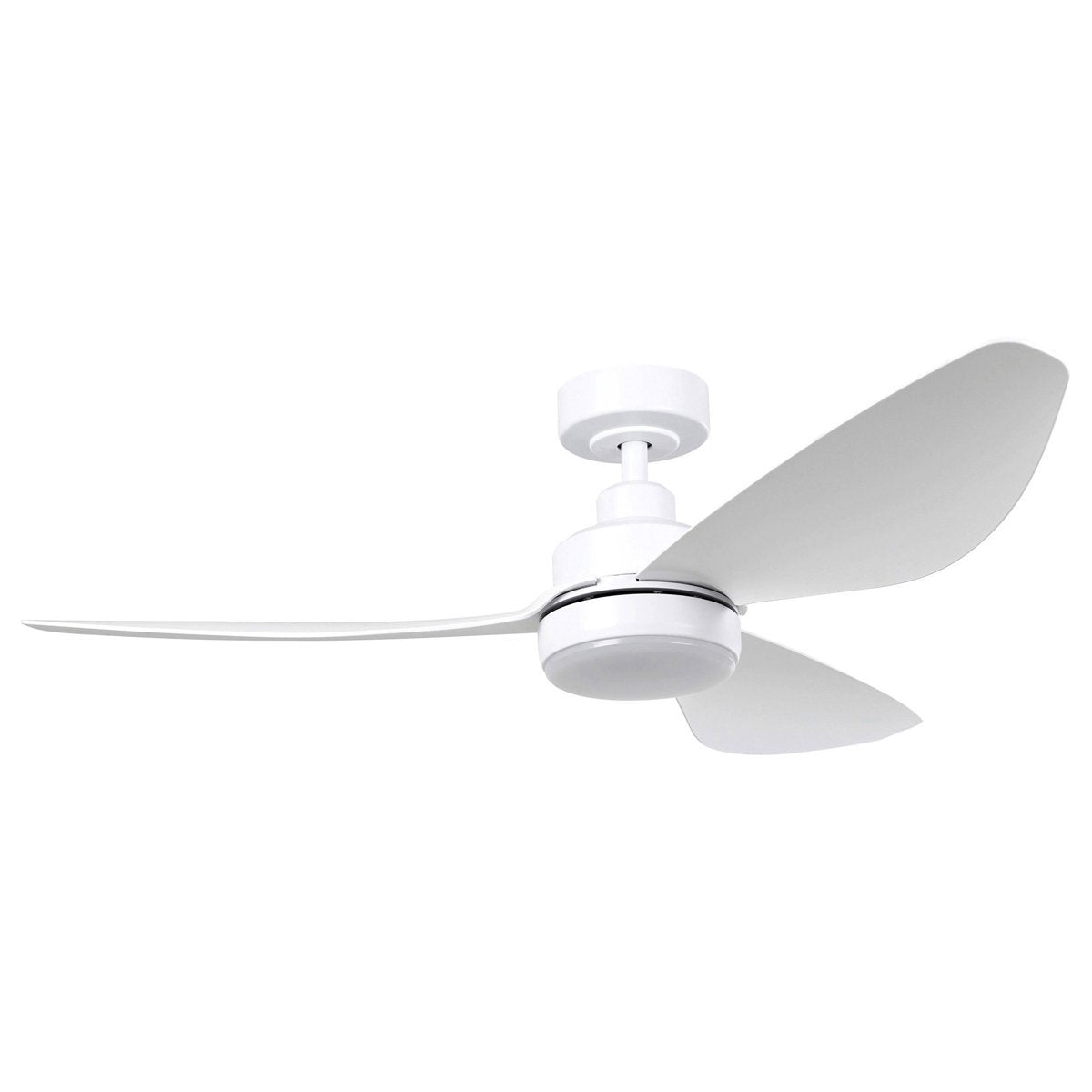 Torquay 48" (1220mm) DC Ceiling Fan with Tri-Colour LED Light in Matt White