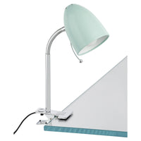 Thumbnail for Lara 1 Light Pastel Mint Clamp Lamp