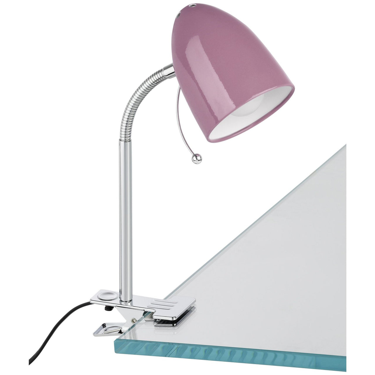 Lara 1 Light Grape Clamp Lamp