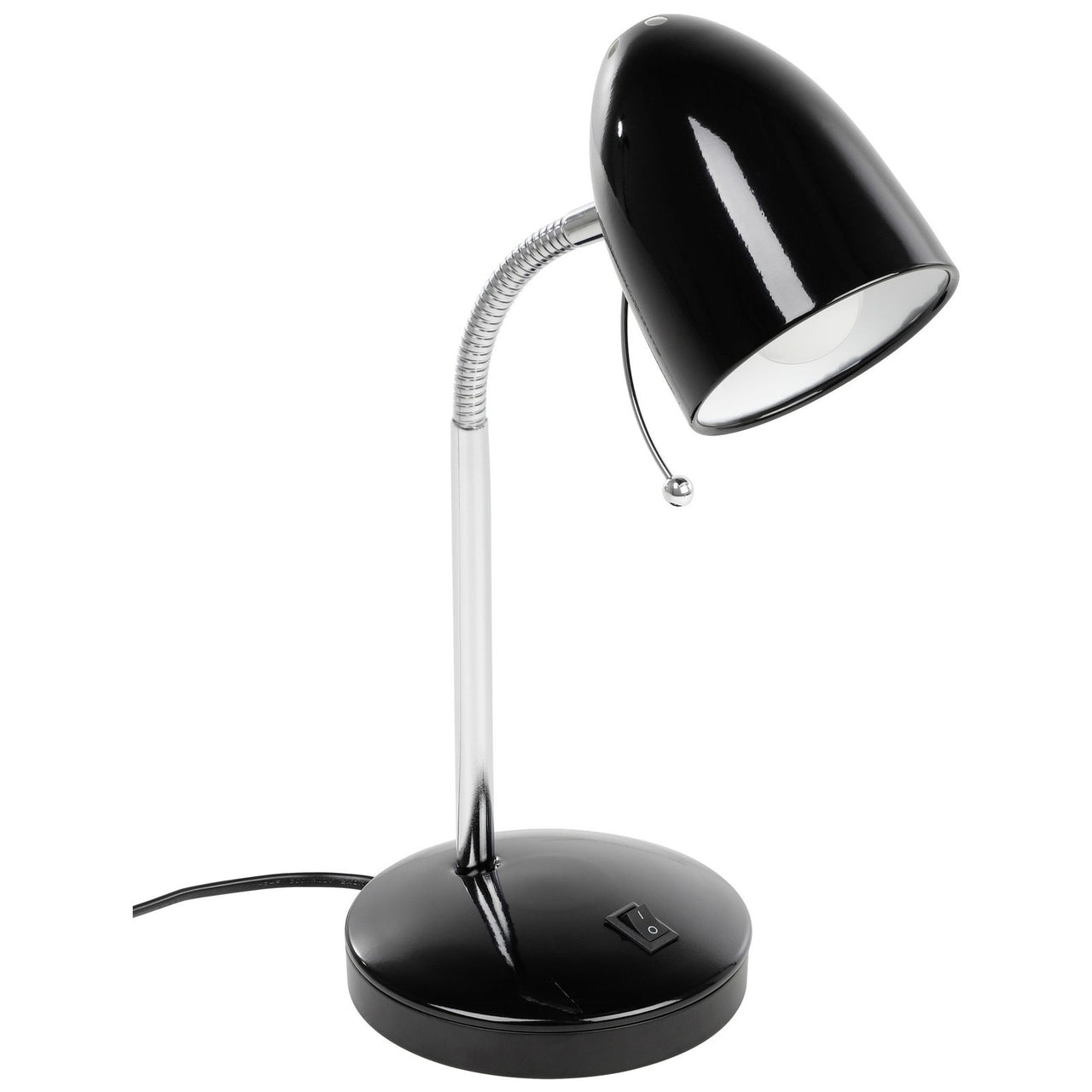 Lara 1 Light Black Table Lamp