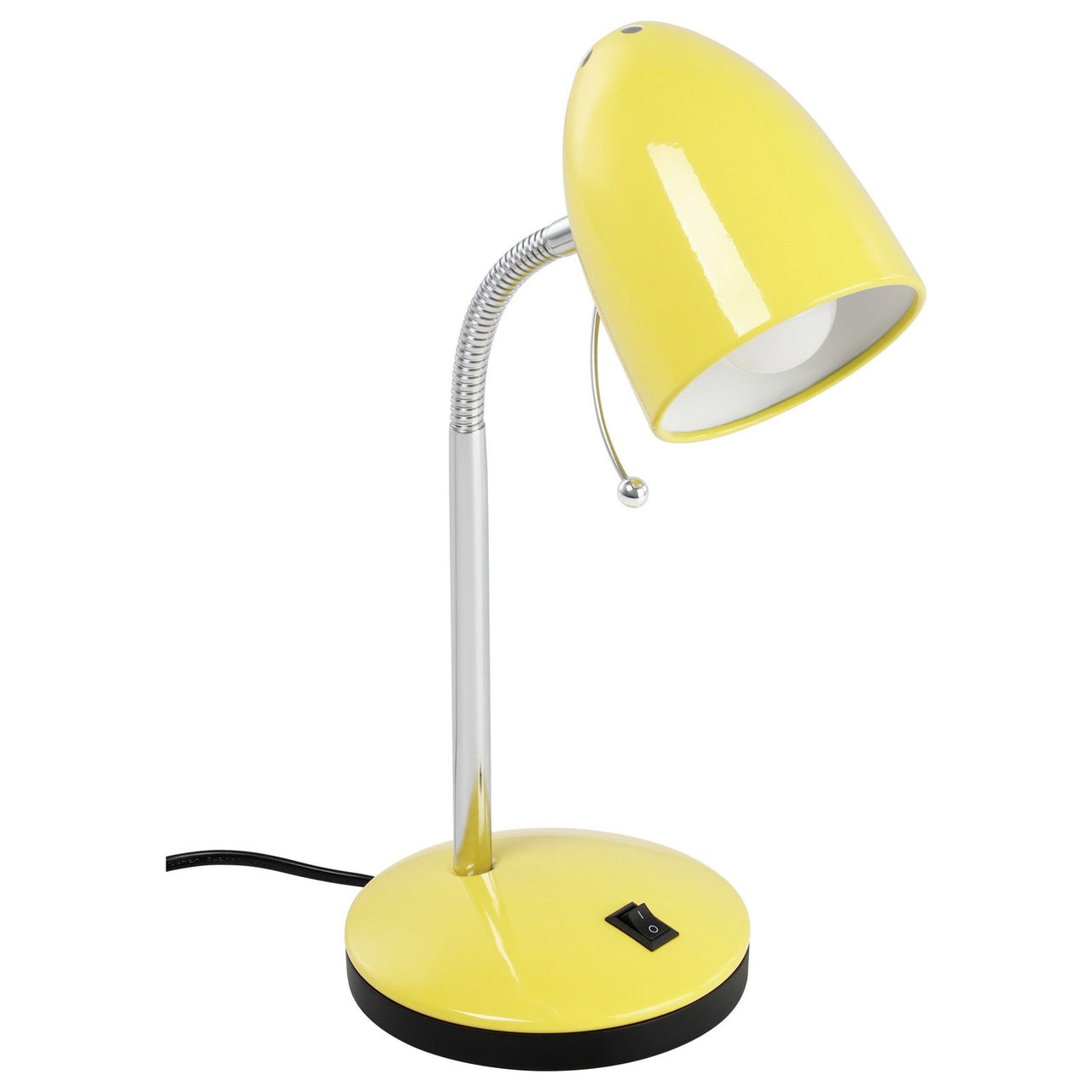 Lara 1 Light Yellow Table Lamp