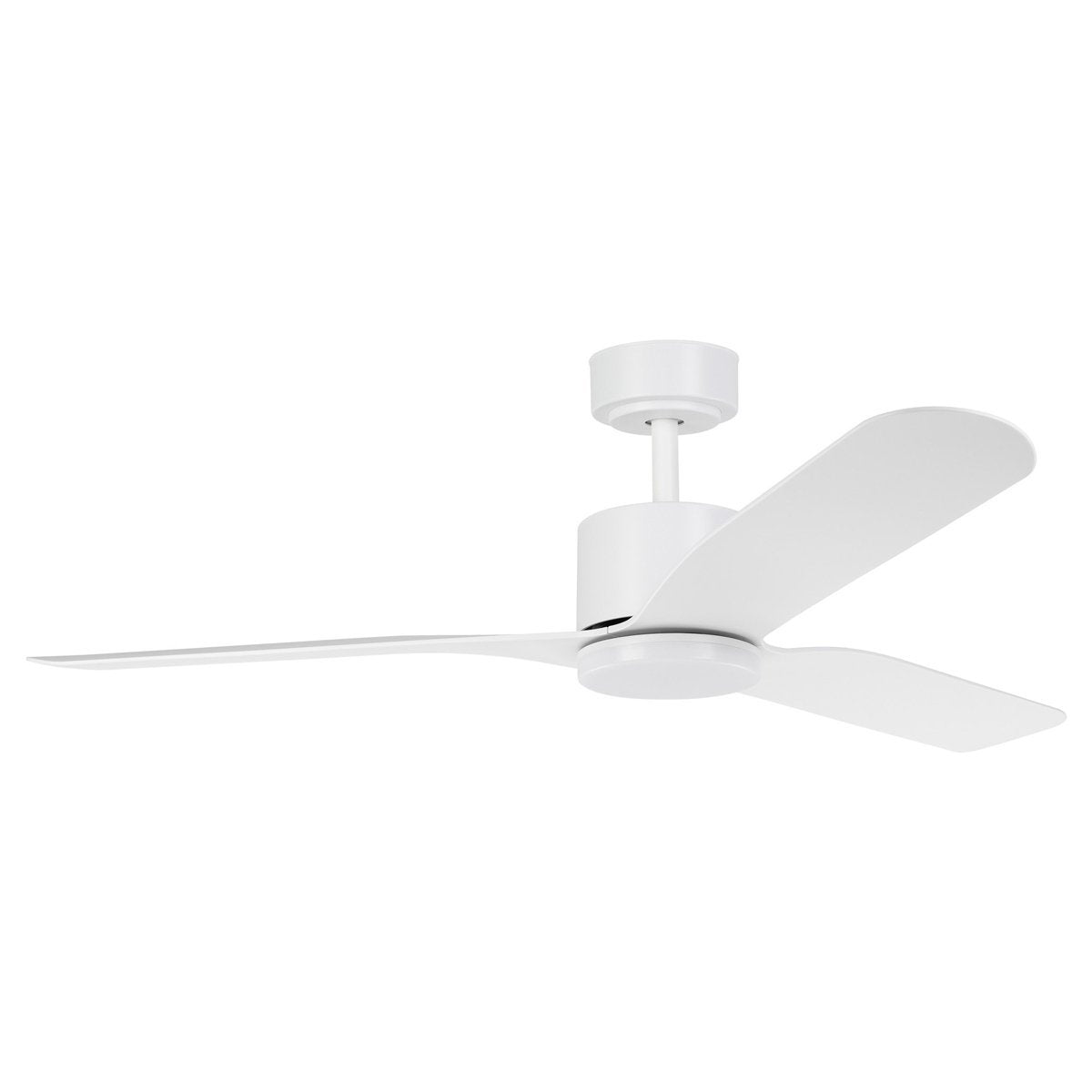 Iluka 52" (1320mm) DC Ceiling Fan with 18w Tri-Colour LED Light in Matt White