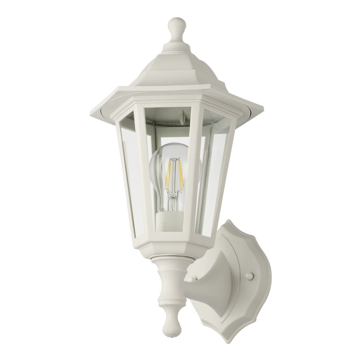 Duanera Exterior Wall Light in White