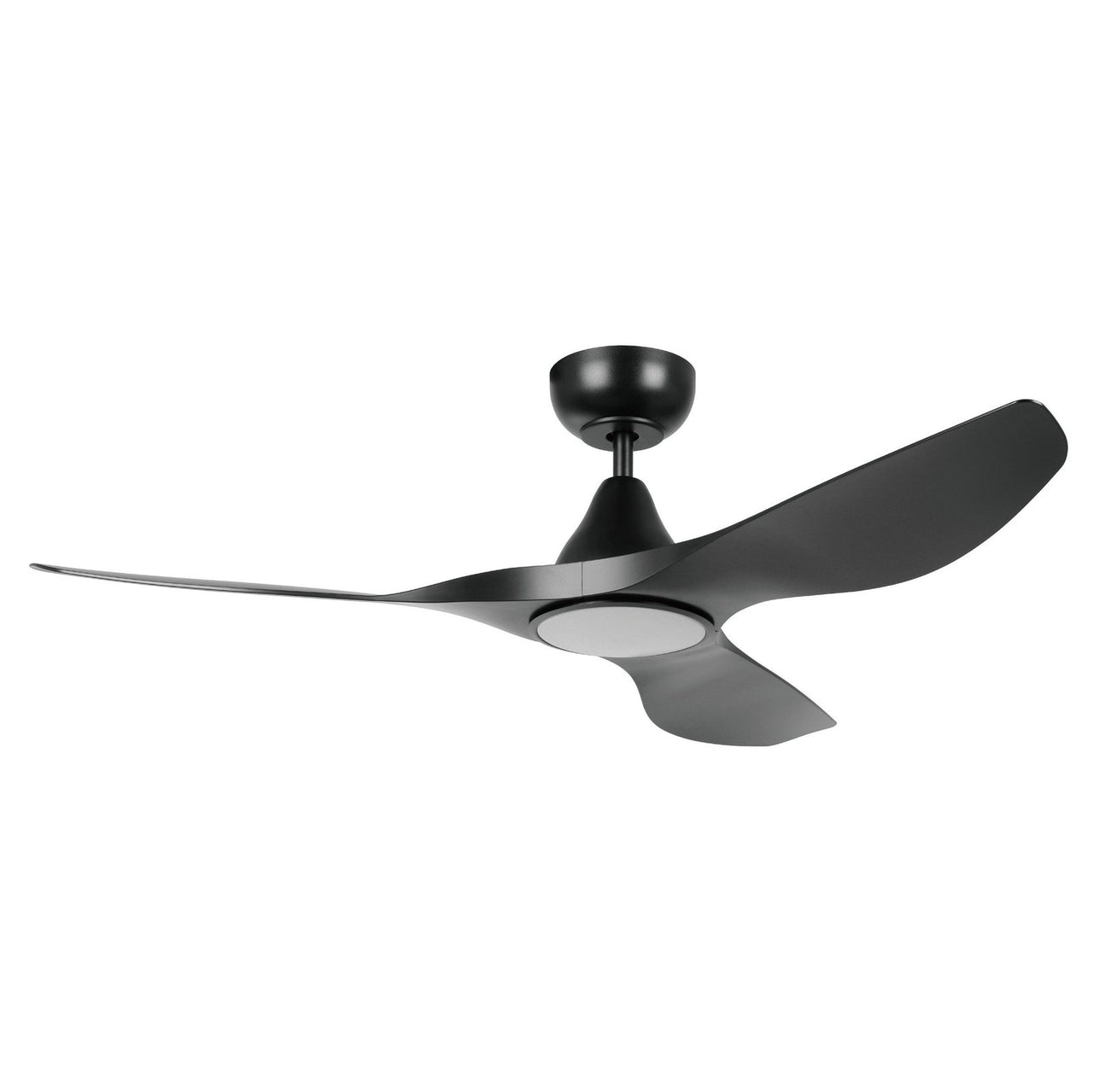 Eglo Surf 48"DC Ceiling Fan with LED Light in Black