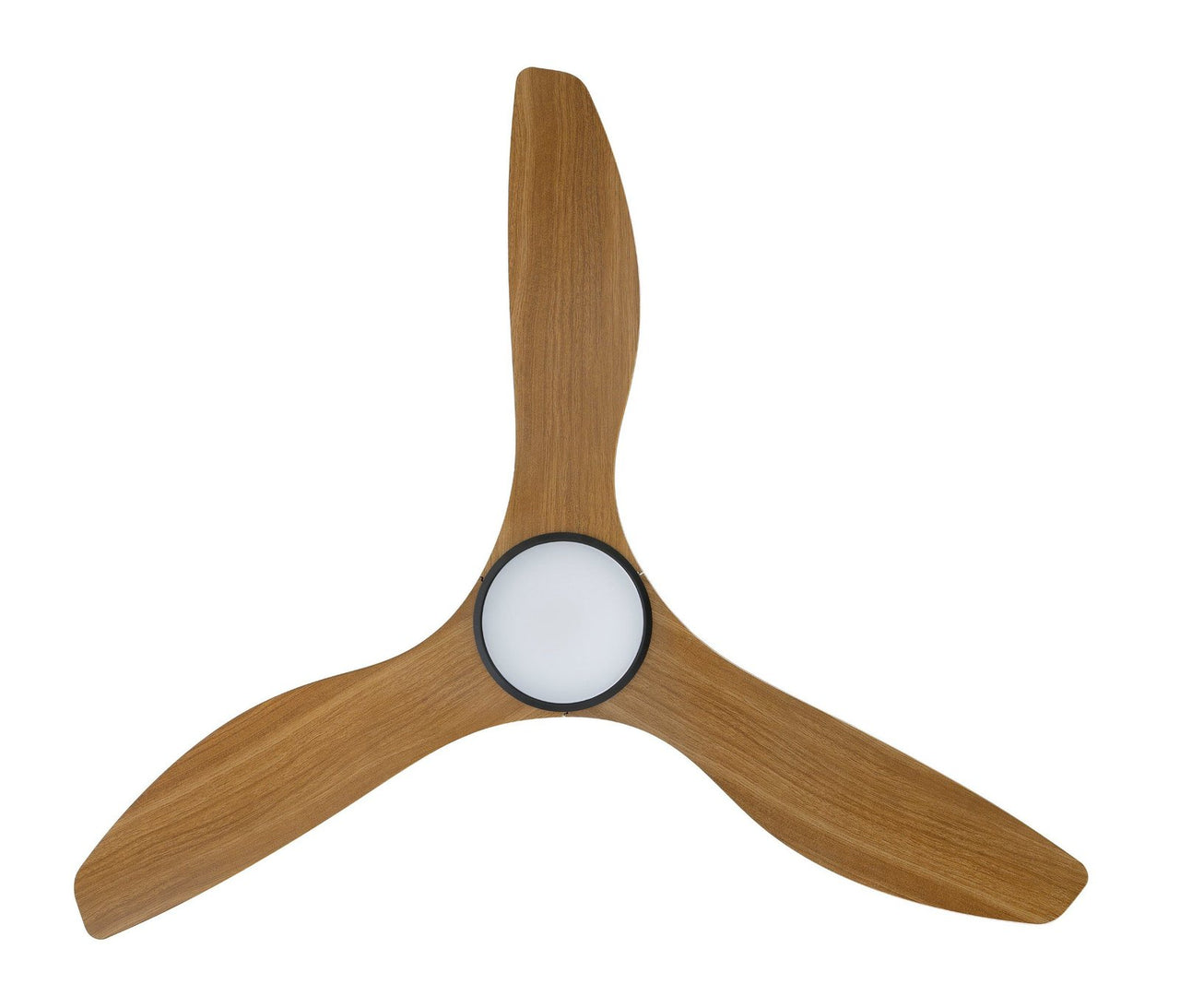 Eglo Surf 48"DC Ceiling Fan with LED Light in Burmese Teak