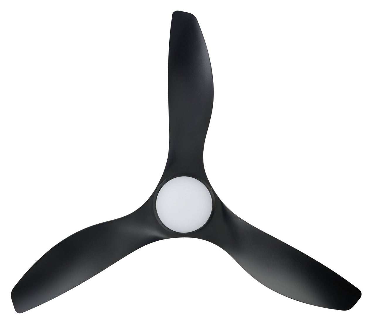 Eglo Surf 52"Black DC Ceiling Fan with LED Light