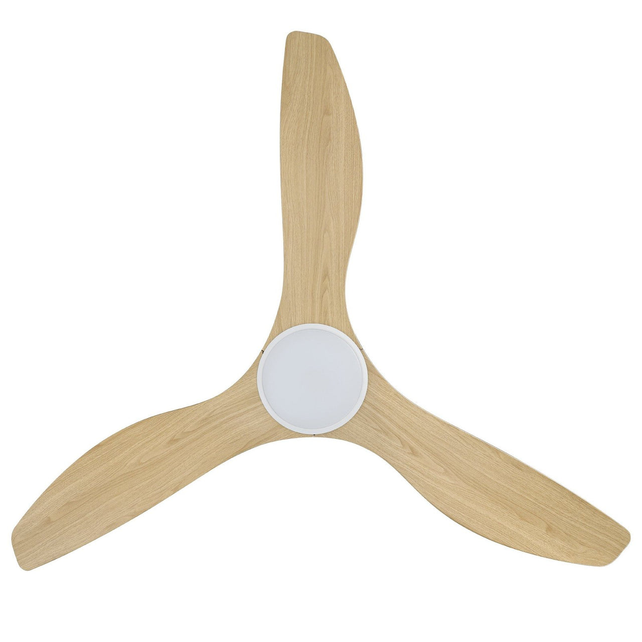 Eglo Surf 52" Light Oak DC Ceiling Fan with LED Light