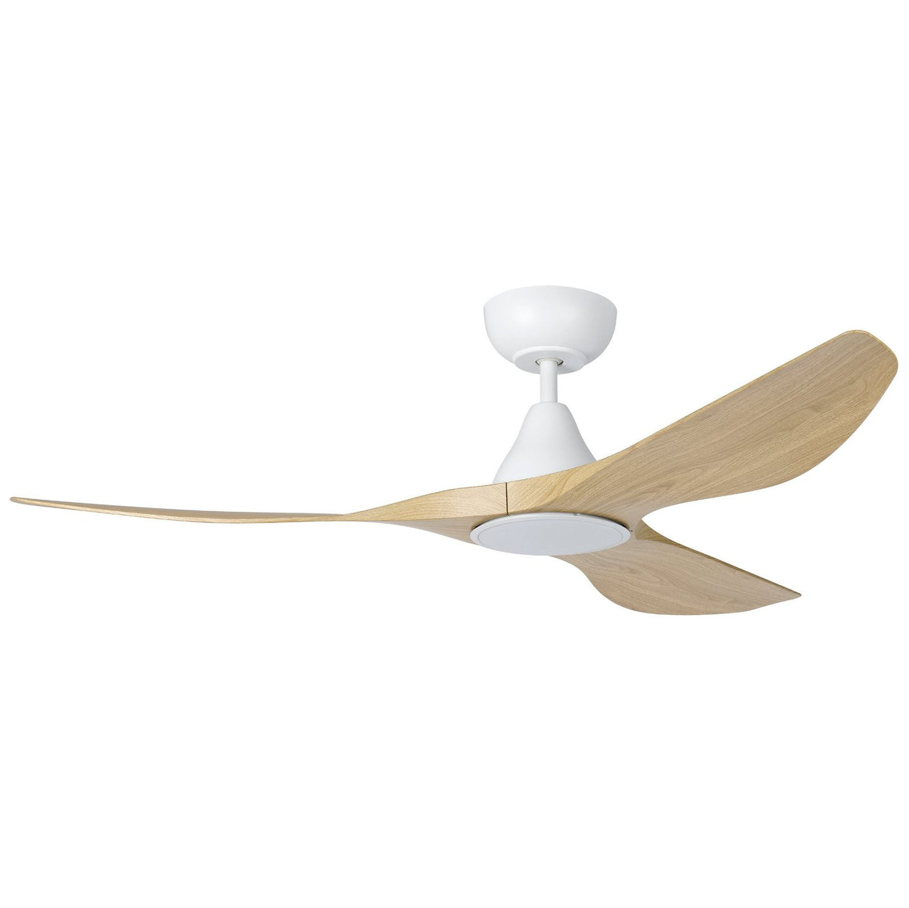 Eglo Surf 52" Light Oak DC Ceiling Fan with LED Light