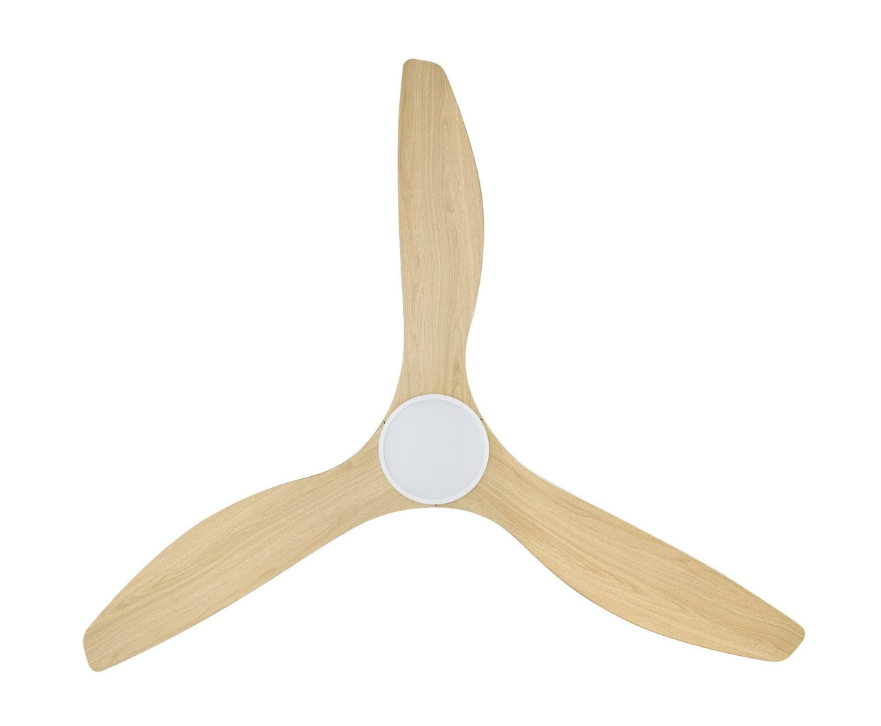 Eglo Surf 60" Light Oak DC Ceiling Fan with LED Light