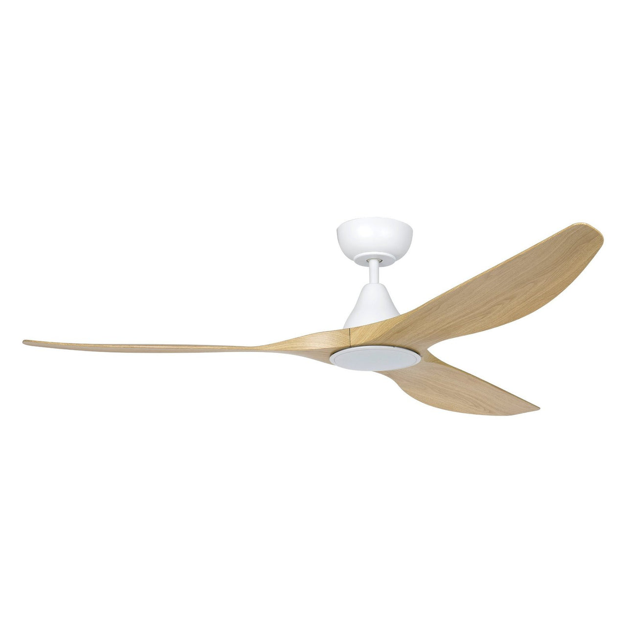 Eglo Surf 60" Light Oak DC Ceiling Fan with LED Light