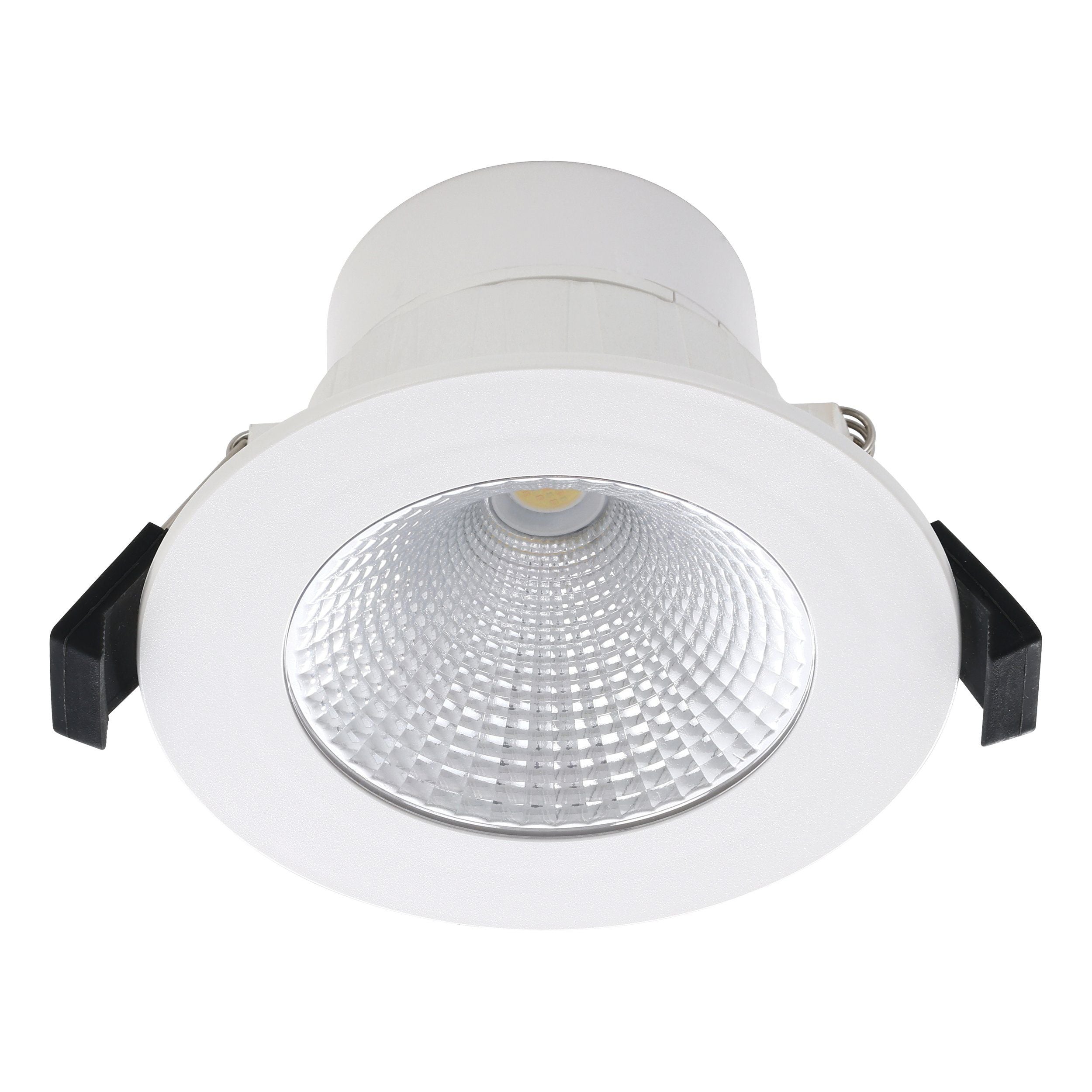 Roystar White Downlight 9W LED Cob Tri-Colour Flat