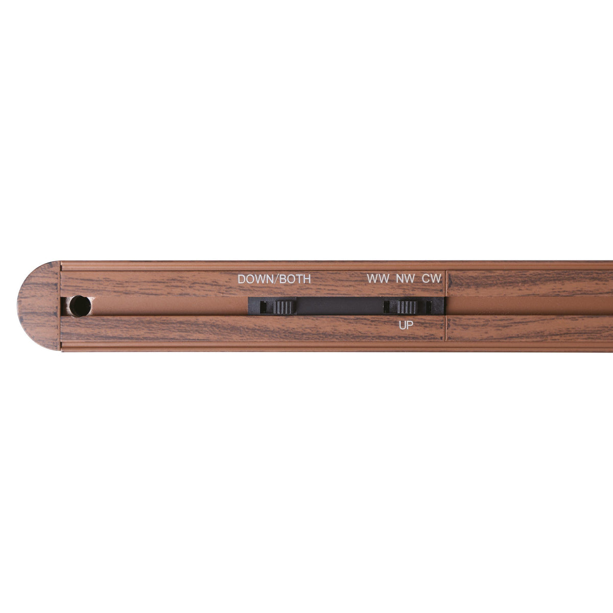Climene 3 Walnut 30W CCT 1.2M LED Bar Pendant Light