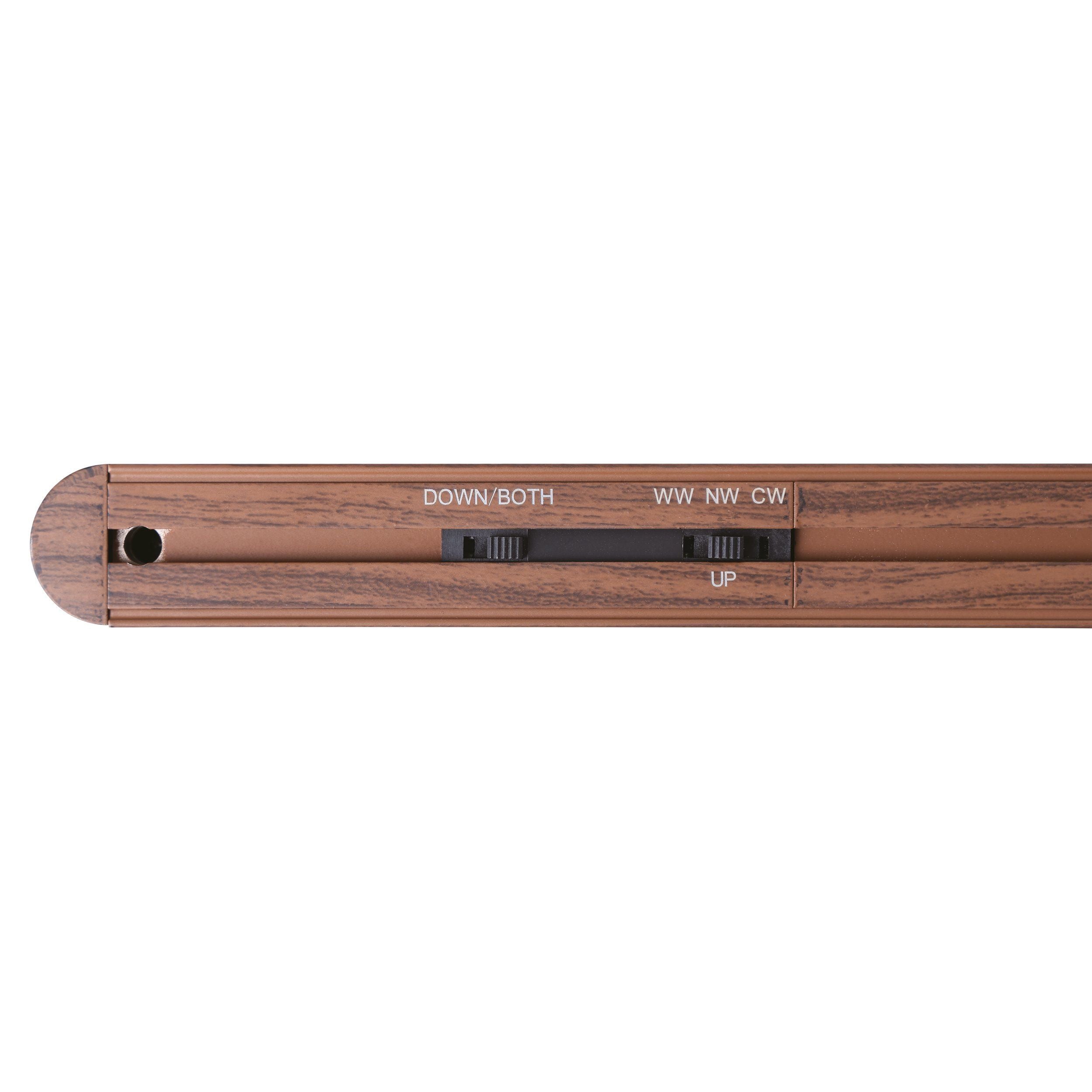 Climene 3 Walnut 36W CCT 1.8M LED Bar Pendant Light