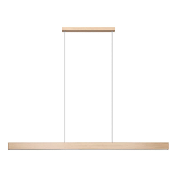 Climene 3 Oak 36W CCT 1.8M LED Bar Pendant Light