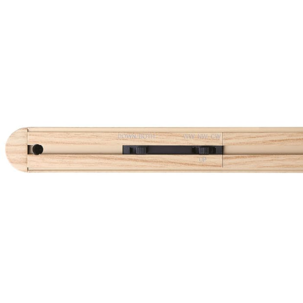 Climene 3 Oak 40W CCT 2.4M LED Bar Pendant Light