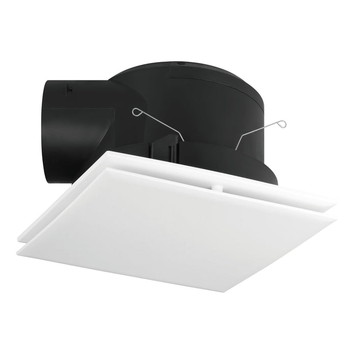 Samba White Square Exhaust Fan