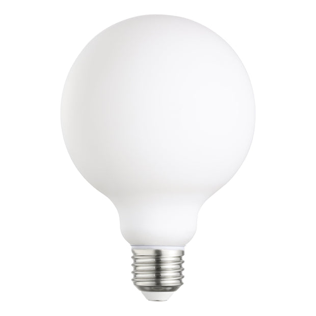 G95 Opal Matt 7.5W E27 2700K Dimmable LED Globe