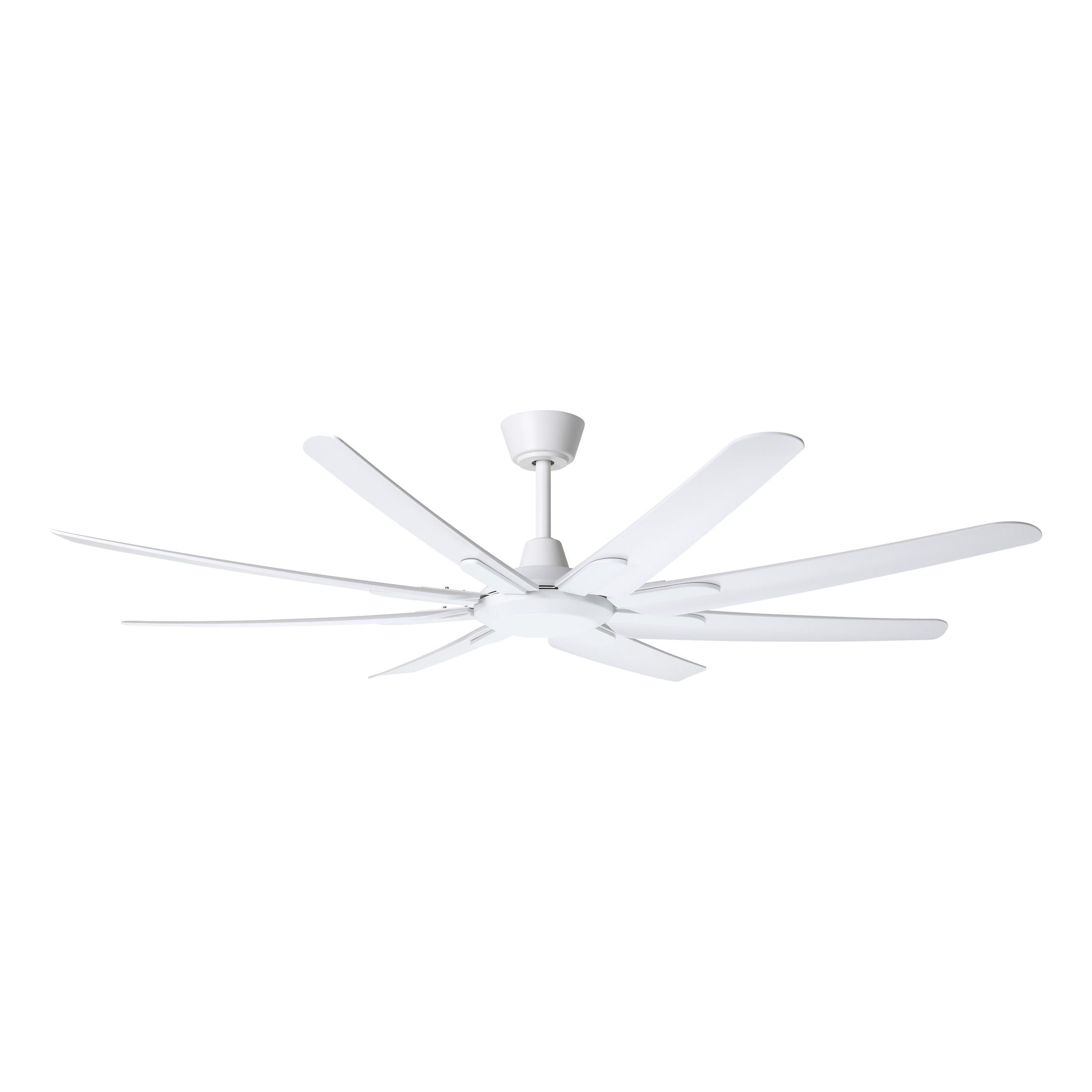 Eglo Santorini 66inch or 84inch Black or White DC Ceiling Fan