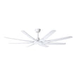 Eglo Santorini 66inch or 84inch Black or White DC Ceiling Fan