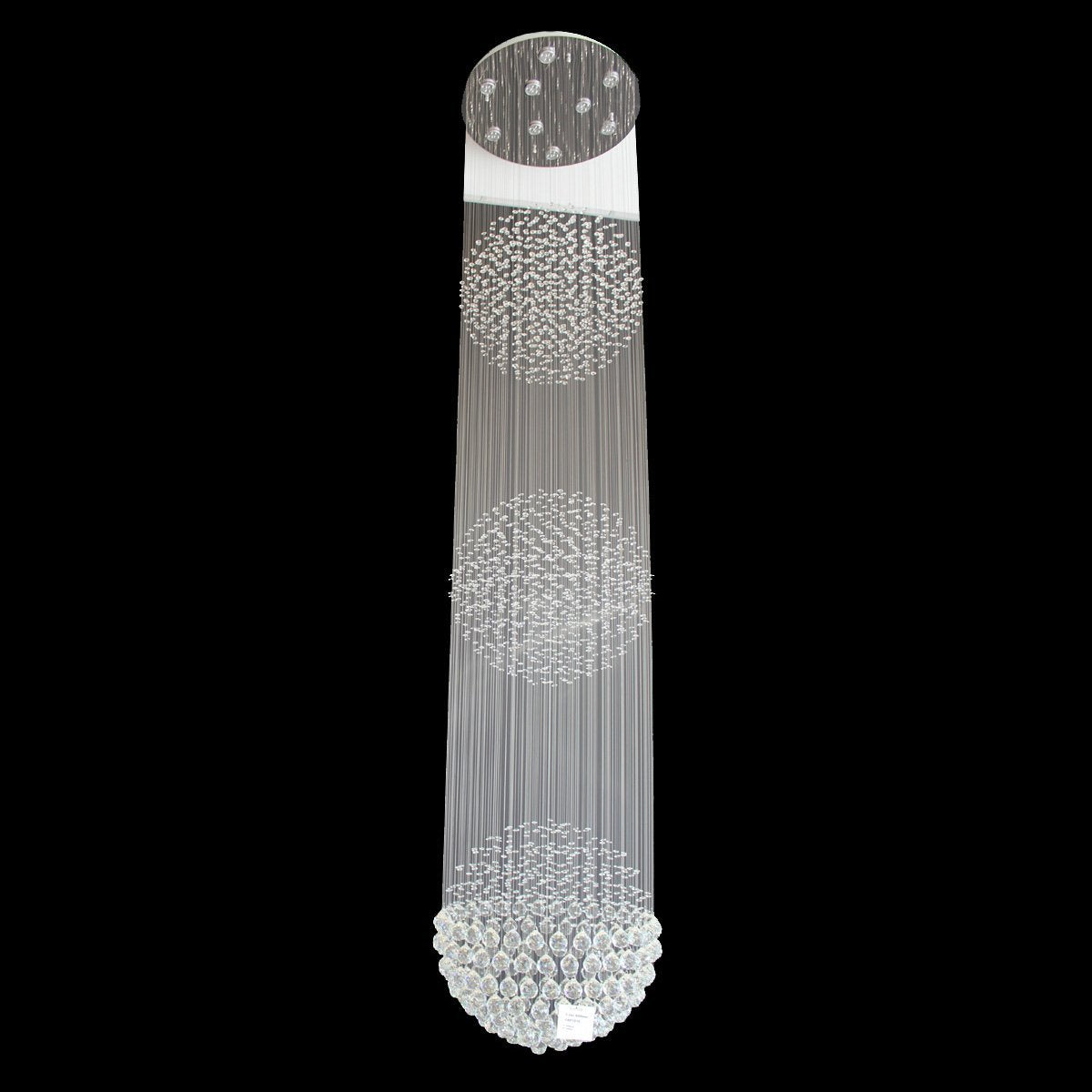 3 Ball Tier String Chandelier 600mm - CRP1010