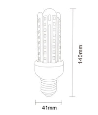 Thumbnail for 12V AC/DC 3U LED Globes (9W)