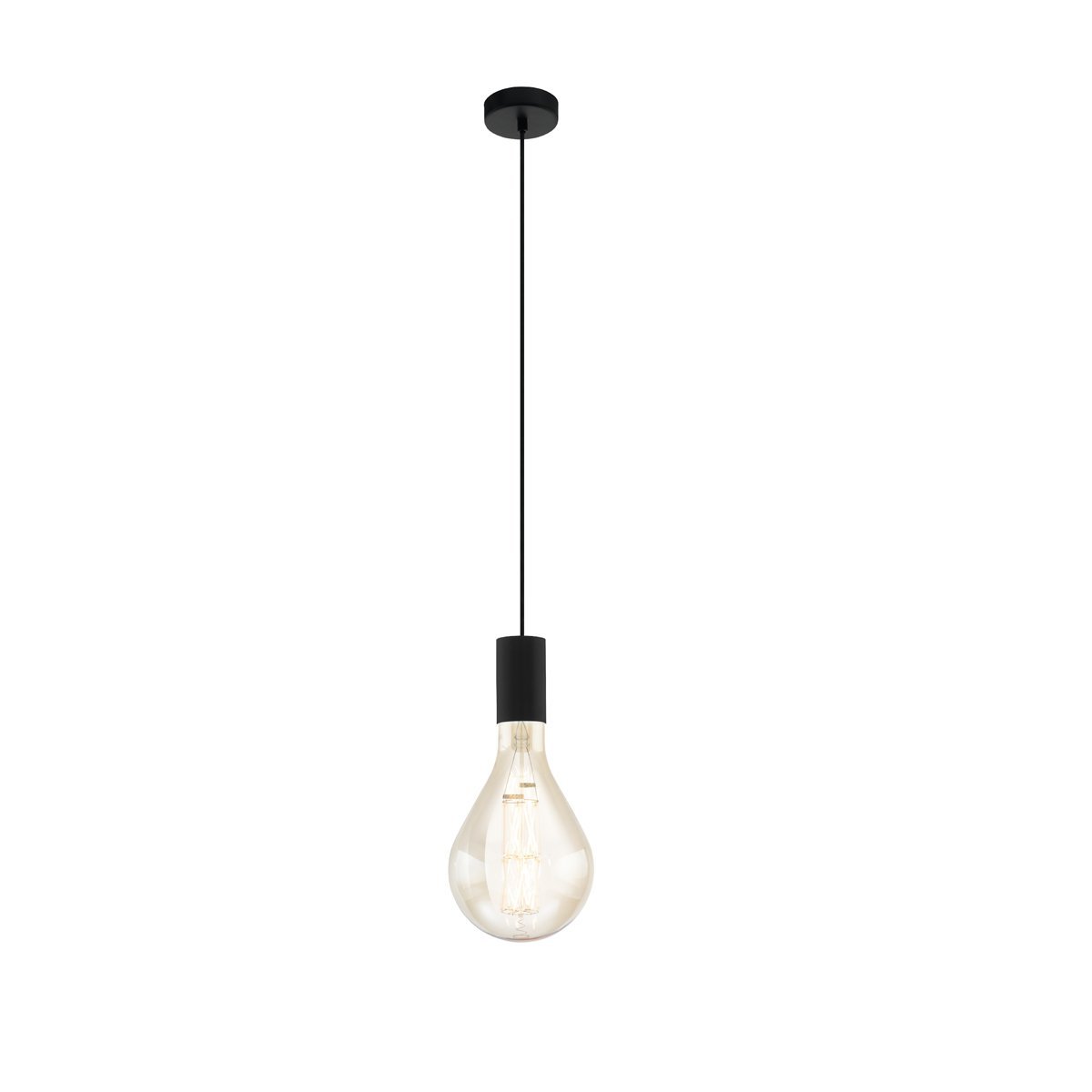 Tavistock 1 Light Pendant Light in Black