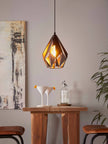Carlton 205mm 1 Light Black & Copper Pendant Light