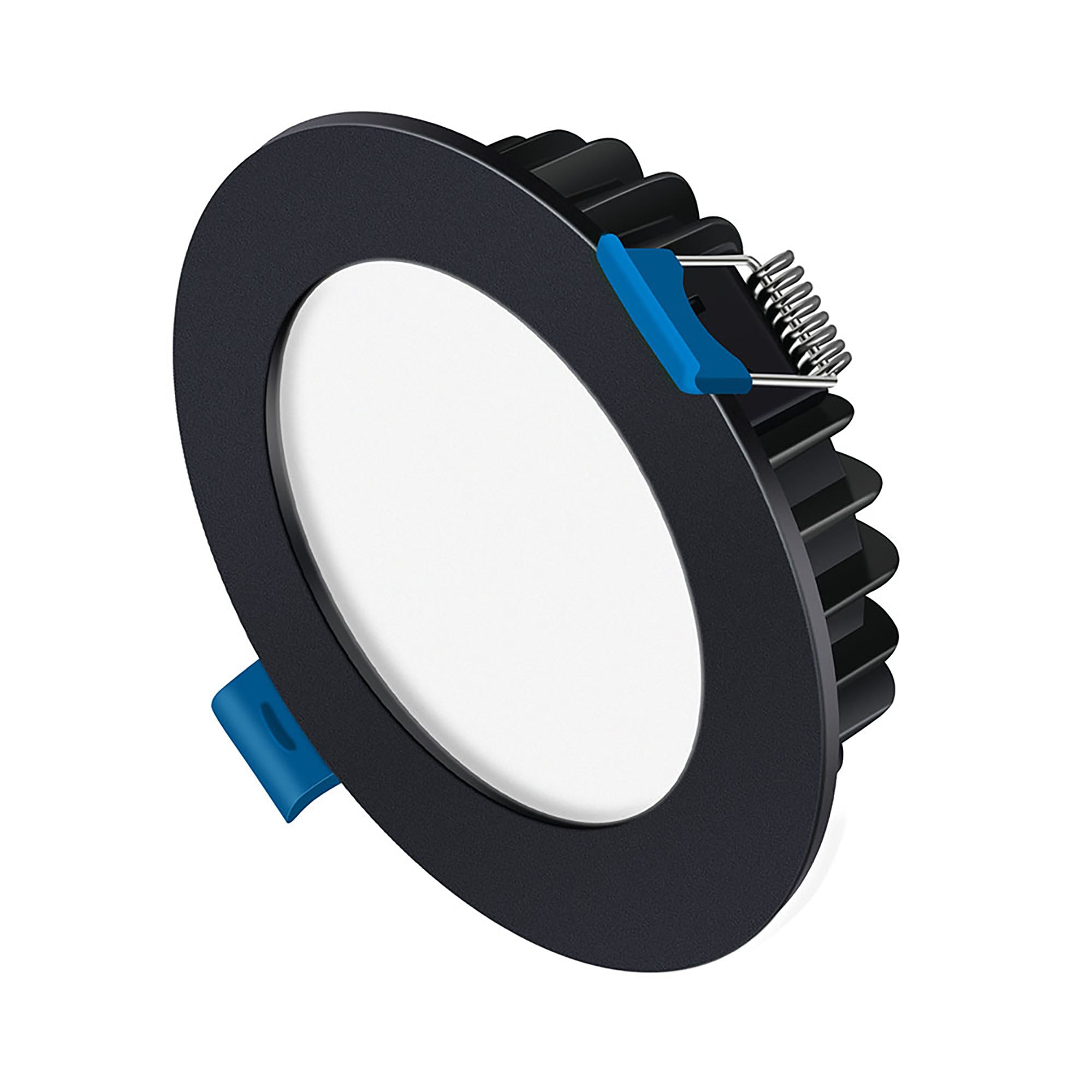 Pluto Black 12W CCT IP44 Downlight