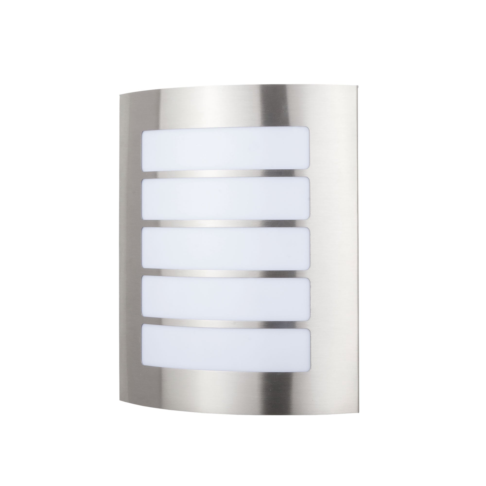 Stark Stainless Steel 14W 6000K IP44 Wall Light